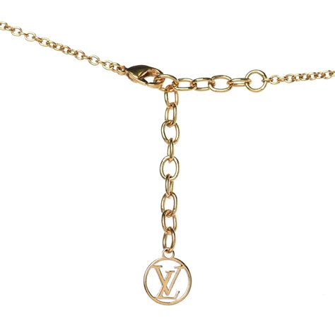 louis vuitton clear necklace|louis vuitton necklace silver.